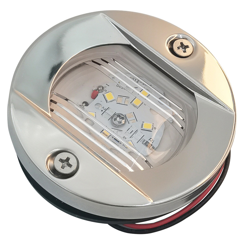 LED Round White Navigation Light Boat Tail Light Stainless Steel Waterproof 12V Ship Yacht Navigation Light Cross Border Hot Selling Light LED Round White Navigation Light Boat Tail Light Stainless Steel Waterproof 12V Ship Yacht Navigation Light Cross Border Hot Selling Light
