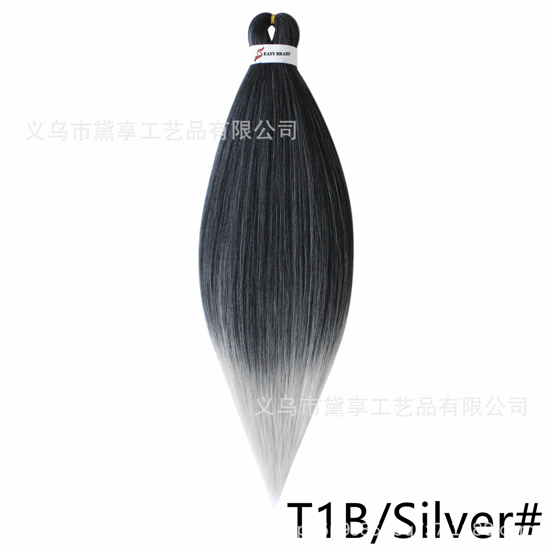 Peruca transfronteriza PVC ignífugo a baja temperatura africano aguja de trenza de trenza extensión EZ gran trenza esponjosa ajuste de baja temperatura