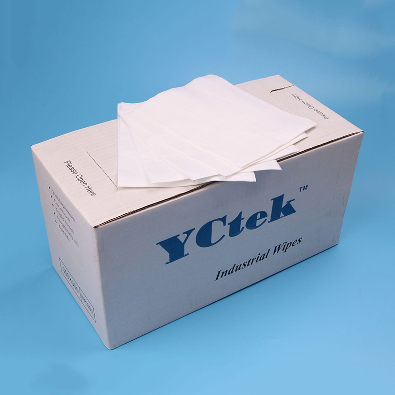 批发四分之一折叠擦拭布吸油吸水油漆除尘擦拭一尘工厂压花无纺布