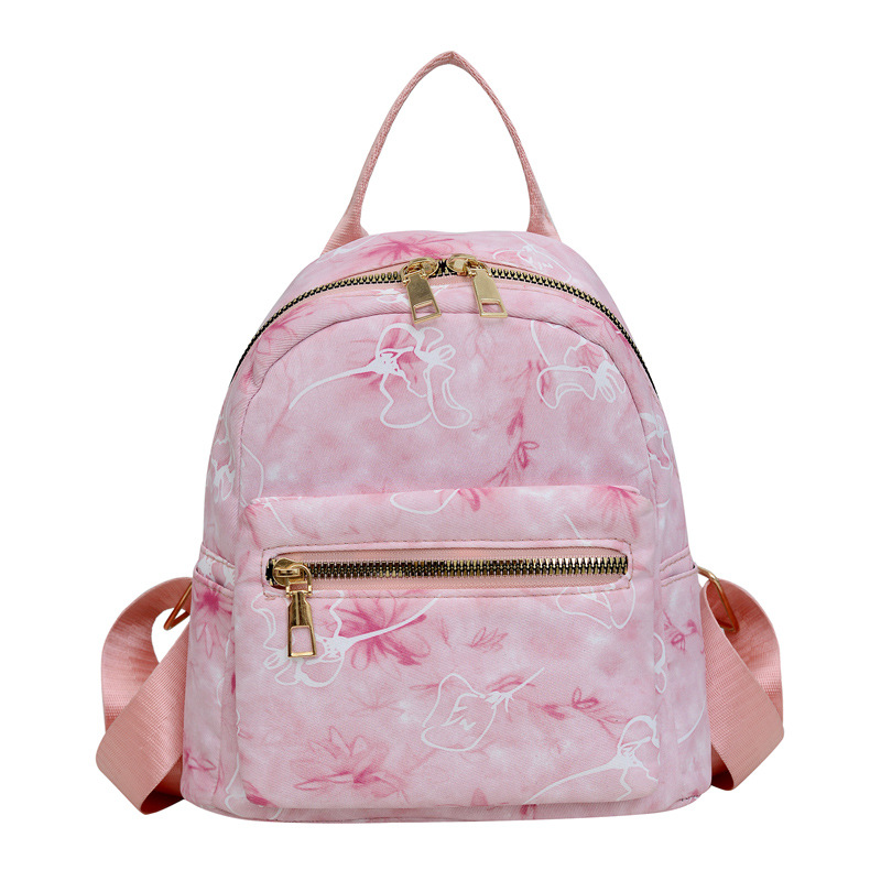 2024 verano nuevo estilo moda textura simple mochila casual mini mochila personalidad ins estilo occidental mochila