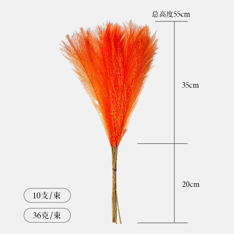 Mobiliario para el hogar, decoración de boda de caña, suelo, múltiples plantas verdes de simulación, decoración de simulación de hierba de juncos, decoración de sala de estar