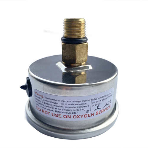 Swimming pool pressure gauge sand tank head stainless steel pressure gauge vacuum negative pressure gauge water treatment pressure gauge precision oil pressure gauge