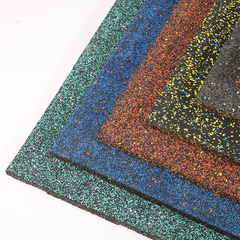 Composite rubber mat EPDM mat rubber roll shock absorption mat sound insulation mat gym floor mat