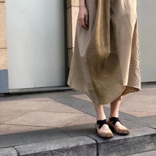 方头芭蕾鞋女2025年秋季新款复古绑带单鞋芭蕾舞鞋外穿粗跟玛丽珍