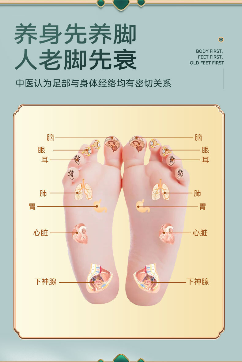 Mugwort Sichuan Pepper Ginger Herbal Foot Soak Pack 30g x 30 Bags for Home Foot Bath specifications