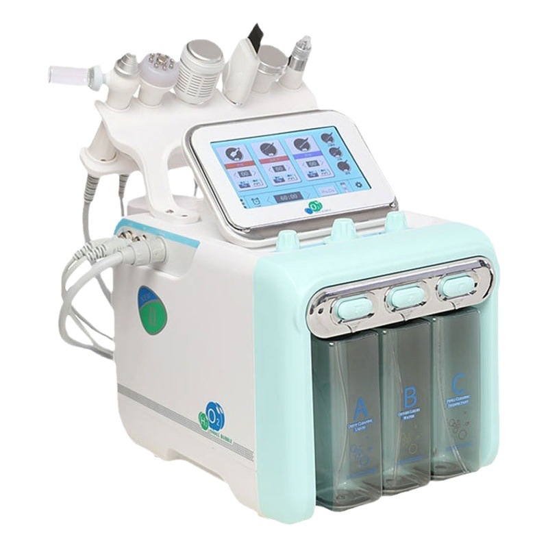 Venta al por mayor de hidrógeno y oxígeno pequeña burbuja instrumento de belleza salón de belleza instrumento de inyección de oxígeno doméstico especial Corea del Sur rejuvenecimiento de la piel hidratante limpieza belleza