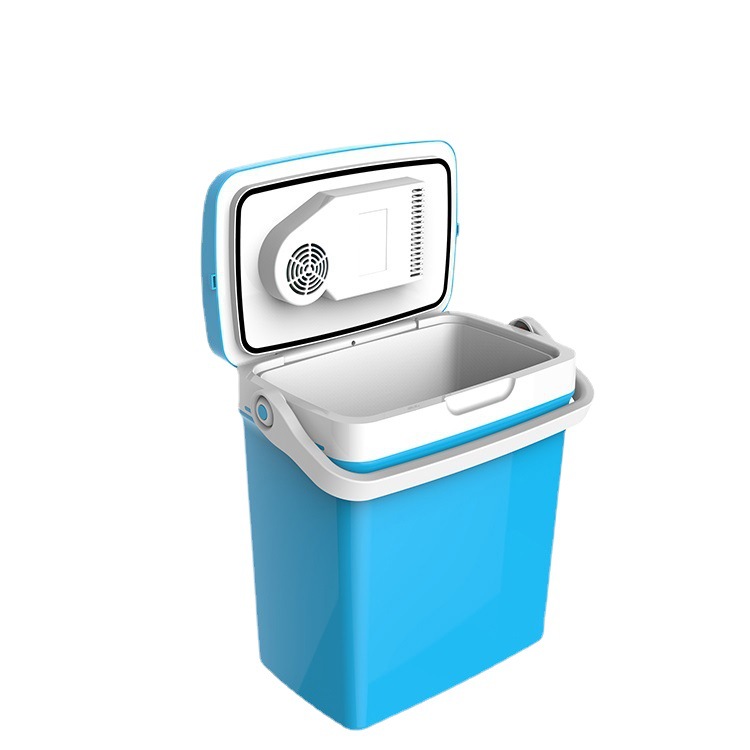 Procesamiento personalizado 18L automóvil de doble uso refrigerador portátil al aire libre camping pequeño refrigerador mini refrigerador