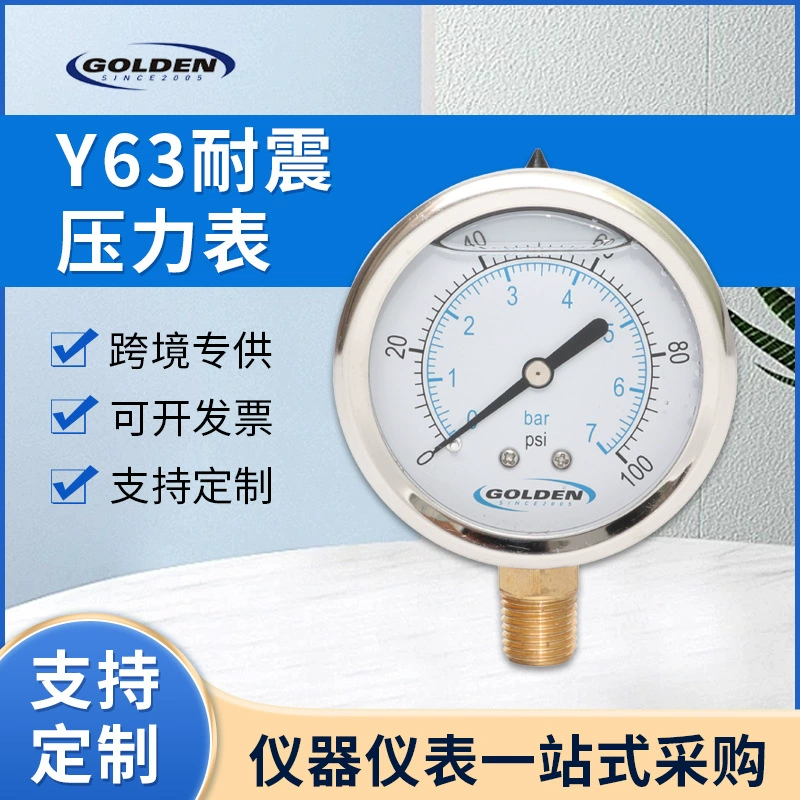 63MM маслонаполнитель манометра LF-250-4L