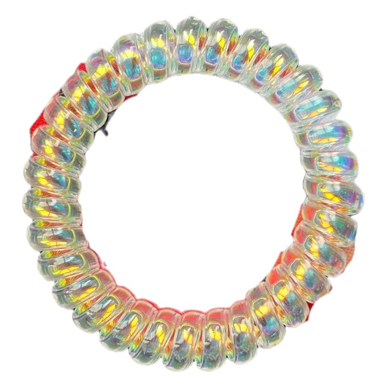 Celebridad de Internet gran cuerda de pelo adulto chica corazón accesorios para el cabello estilo coreano Línea telefónica banda de pelo de fantasía fresca cuerda de pelo sirena