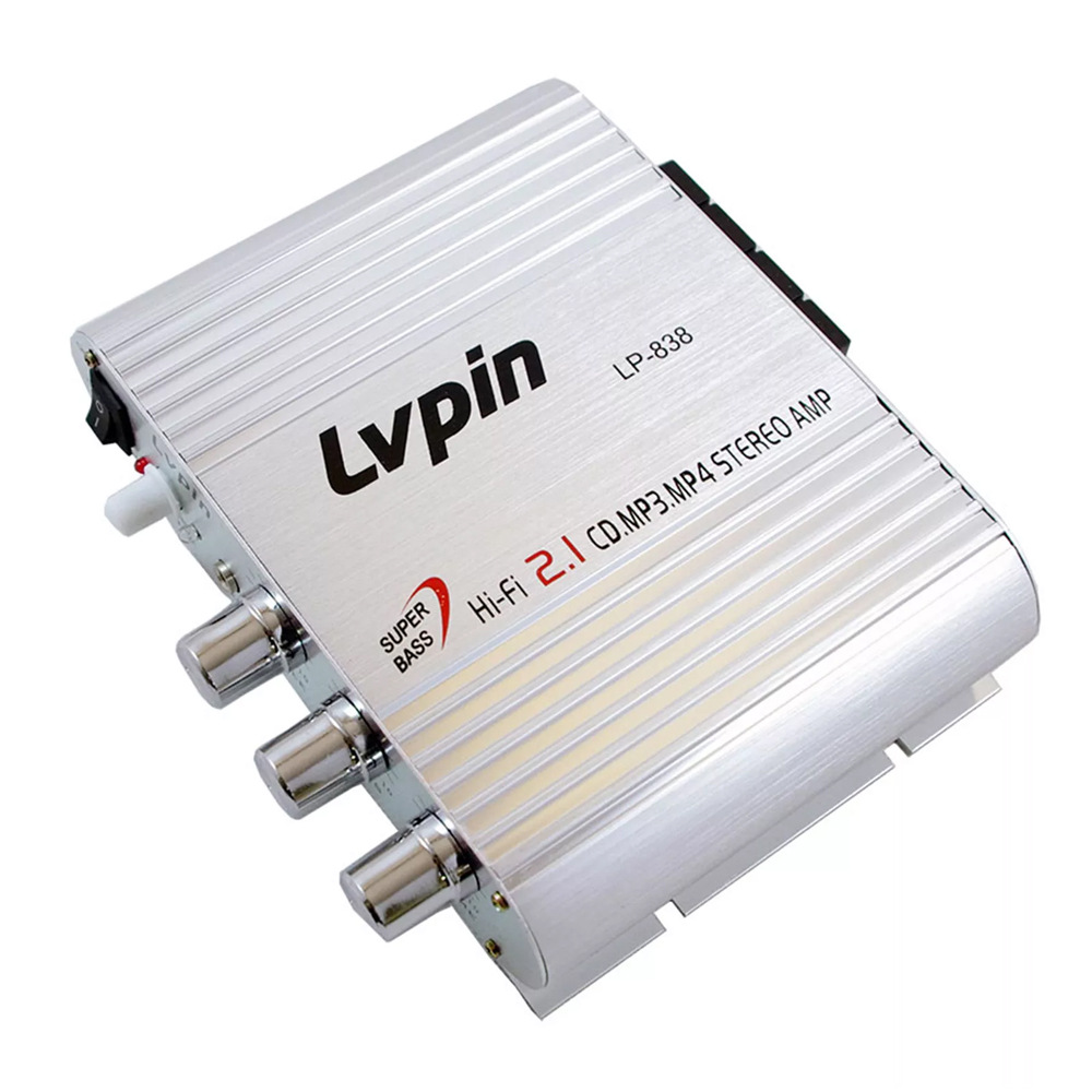 12V Car Amplifier 2.1 Channel Subwoofer, Best-Selling Model on Ebay and Amazon