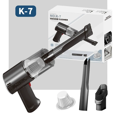 Car vacuum cleaner portable Tozsoranlar - high-quality-style-k-7-elegant-black-wireless