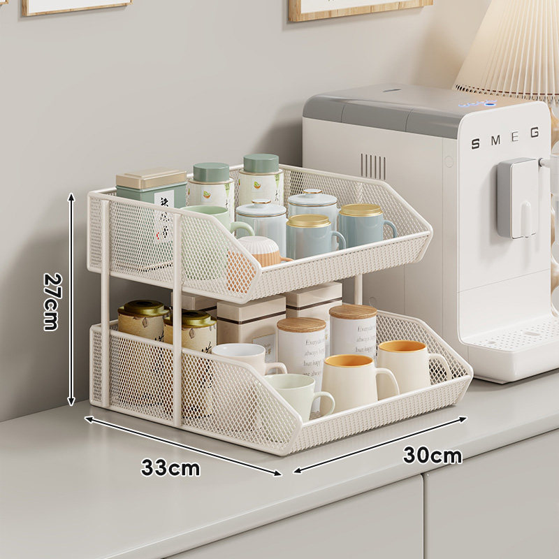 Estante Organizador de Escritorio Multicapa para Escritorio y Cocina