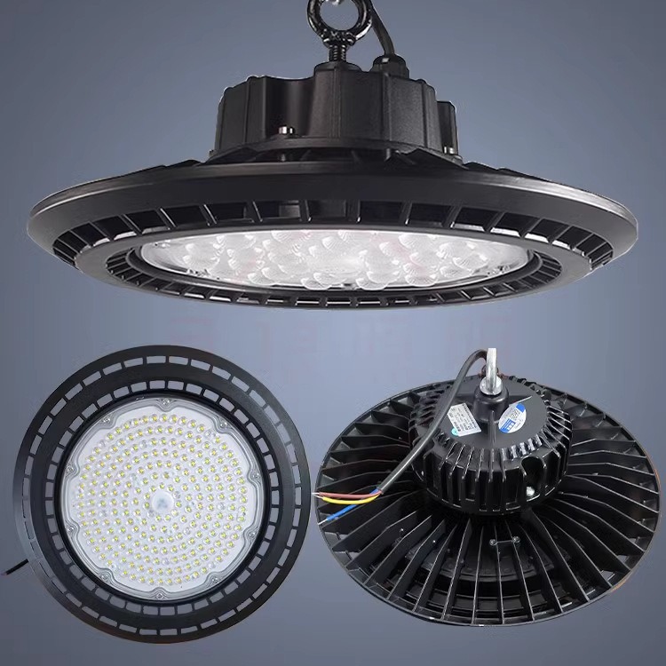 LED lámpara de minería UFO lámpara de fábrica lámpara a prueba de agua lámpara de polvo taller de fábrica gimnasio iluminación techo candelabrado