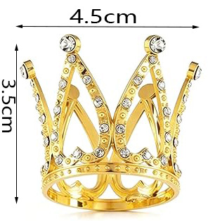 Mini diamante múltiple 01 oro