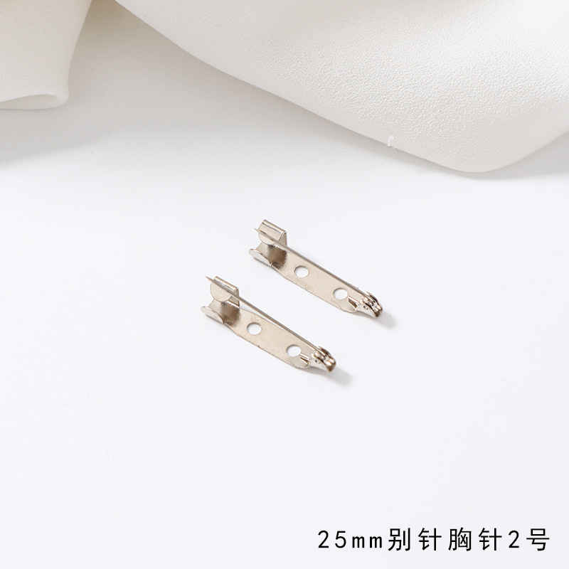 ピンの安全針の胸の花の底のボタンの針はロックの頭のネクタイのブローチの手作りのdiyの毛の服のボタンの部品の材料を持ちます。