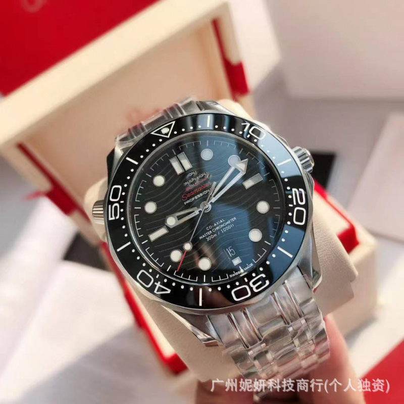 Vs Factory Seamaster 300m Diving Watch Seamaster 150m Map 600m Fully Automatic Skeleton Mechanical Sports Watch Vs Factory Seamaster 300m Diving Watch Seamaster 150m Map 600m Fully Automatic Skeleton Mechanical Sports Watch