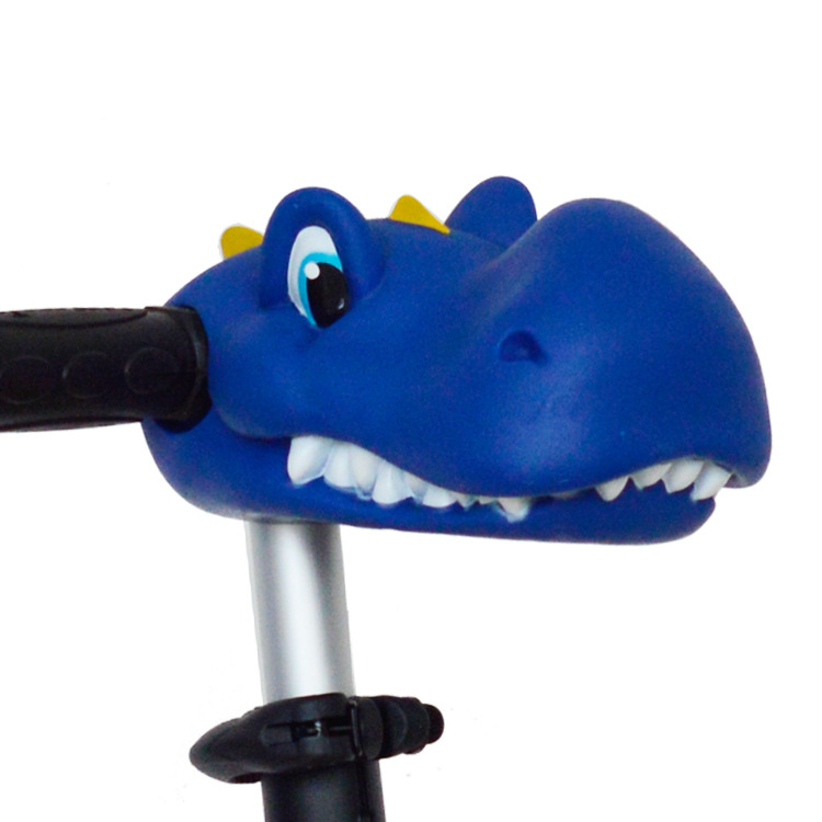Suministro transfronterizo de accesorios de cochecito para niños scooter dibujos animados lindo cabeza de animal decoración bicicleta anticolisión casco