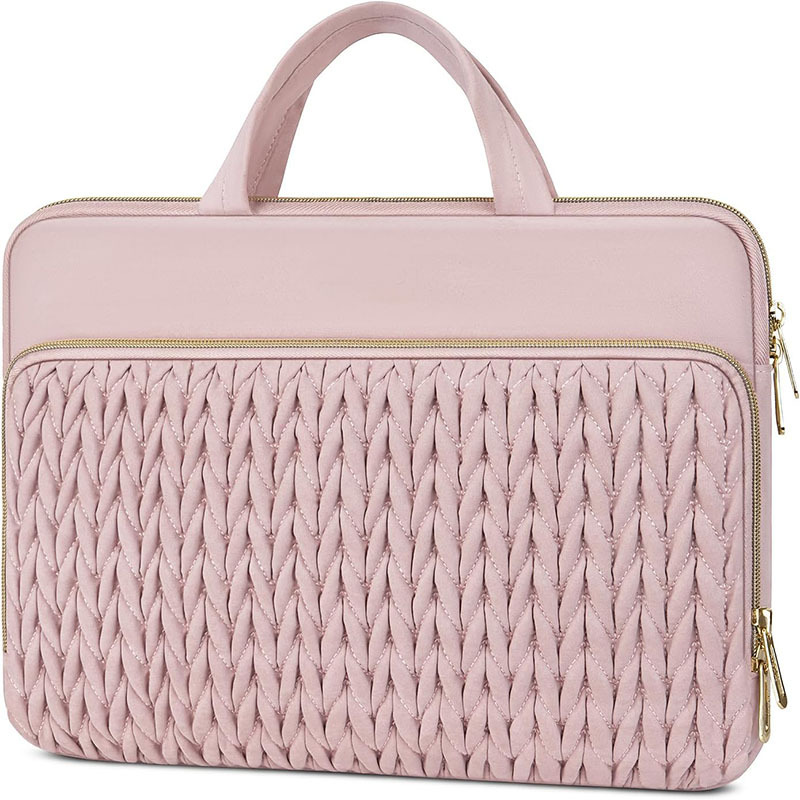 Amazon's new women's laptop bag, zippered shoulder bag, notebook bag, handbag, tablet crossbody bag
