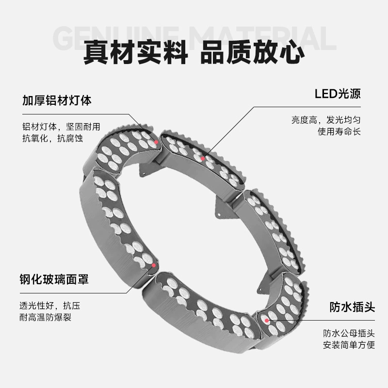 LED-портативный прожектор для беседки, освещение