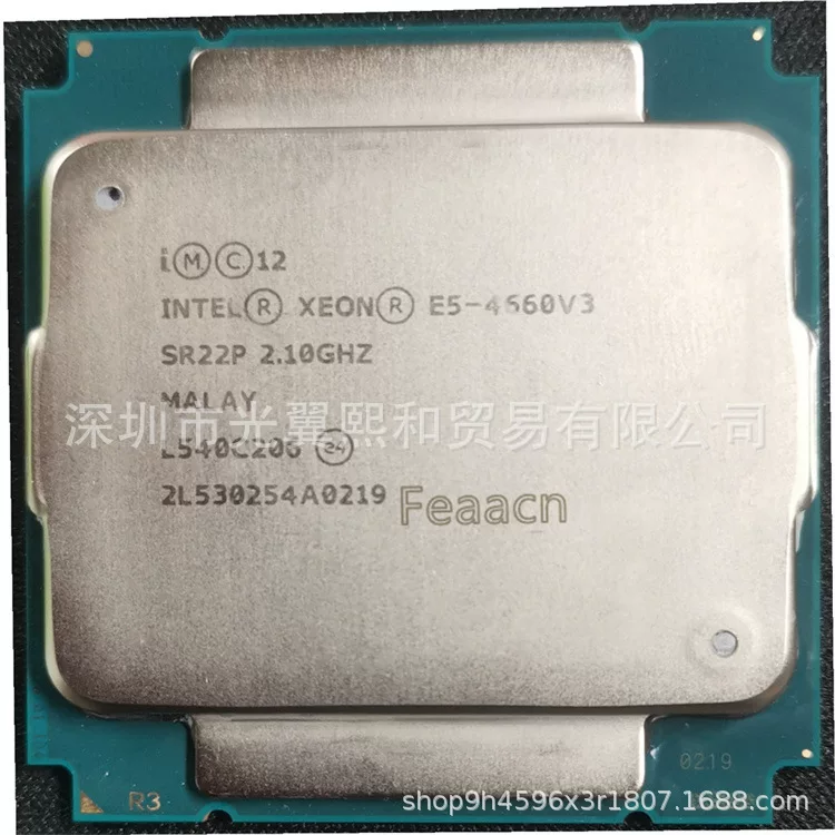 Intel Xeon series E5-4660V3 SR22P 2.10GHz socket 2011-3 core number 14