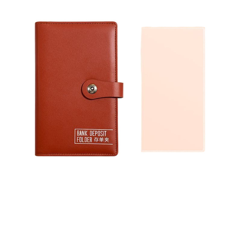 은행 정기수금, 수표통장, 어음 등을 보관하기 위한 다기능 입금전표 폴더
