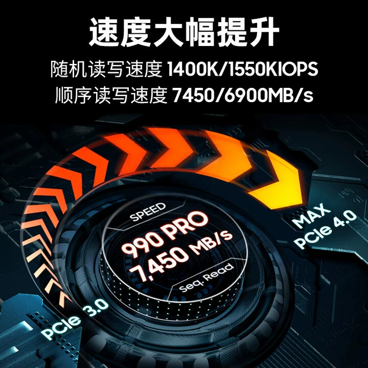 Samsung SSD 990 PRO / 990 EVO / 980 1Т/2Т/4Т, SSD PCIe 4.0, интерфейс M.2