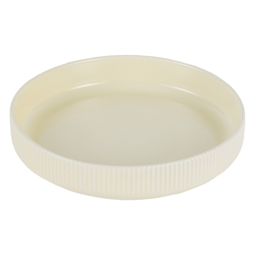 Plato básico Plato profundo de cerámica de color sólido Plato de verduras para el hogar de estilo nórdico Tazón grande redondo Plato de sopa Plato de ensalada Tazón de vajilla