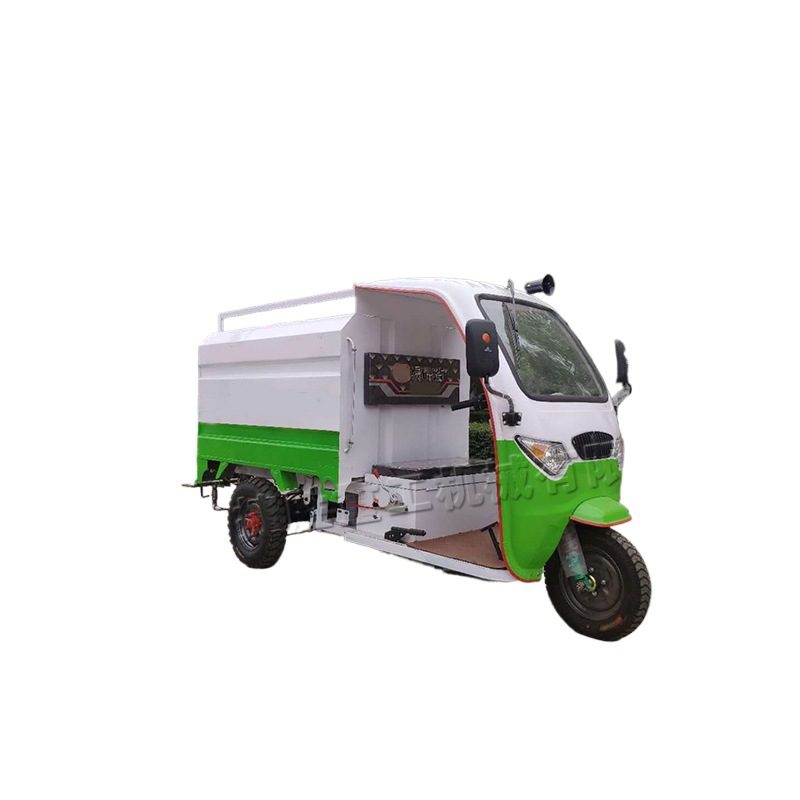 Camión de niebla eléctrico de tres ruedas sitio de saneamiento rociador automático rociador coche pequeño coche de limpieza de desinfección de tres ruedas