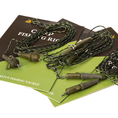 Cross-border European style carp lead-core fishing line set for long-range casting main line components fishing leader line wholesale