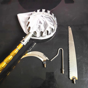 Hook knife saw three-piece set wholesale hook back stab sickle small hacksaw harpoon accessories wholesale fruit picker accessories