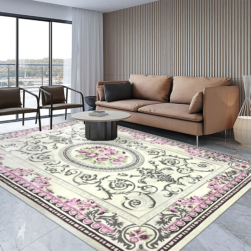 Fábrica de alfombra de sala de estar, alfombra de sofá, alfombra de té, alfombra de dormitorio, alfombra de espesor, alfombra resistente a la suciedad, fácil de cuidar, personalizada