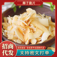 正宗海南椰子脆片500g碳烤新鲜椰子肉特产水果干零食代发私发大量
