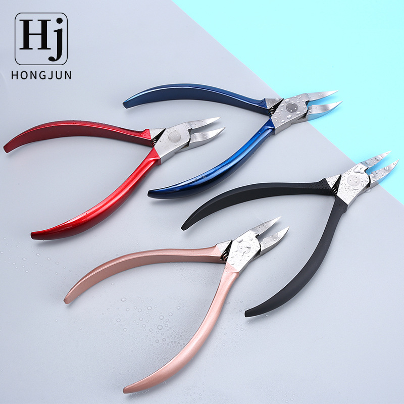 Stainless steel armor ditch embedded armor claw beauty tongs repair…