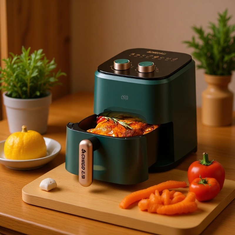 Camel Air Fryer Household Multi-Function Fully Automatic Electric Oven Intelligent Large Capacity Electric Fryer Baking Machine Wholesale