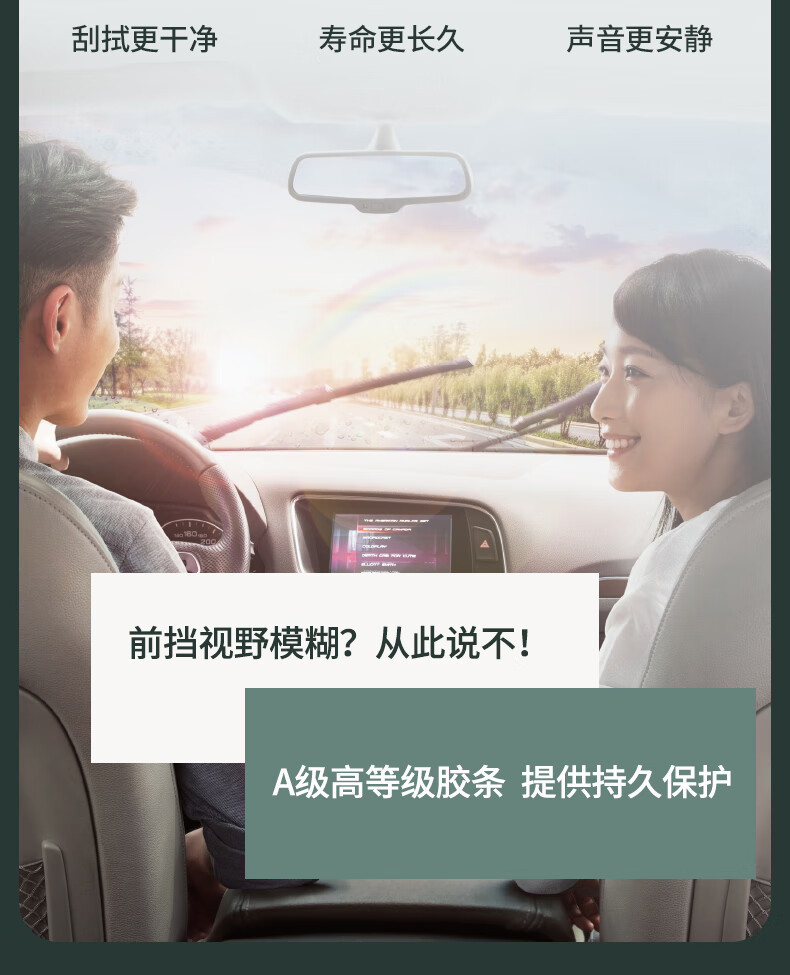 Suitable for Chery Arrizo 8 Wipers, Suitable for Boneless Wipers for 2022/2023/2024 Model Arrizo 8
