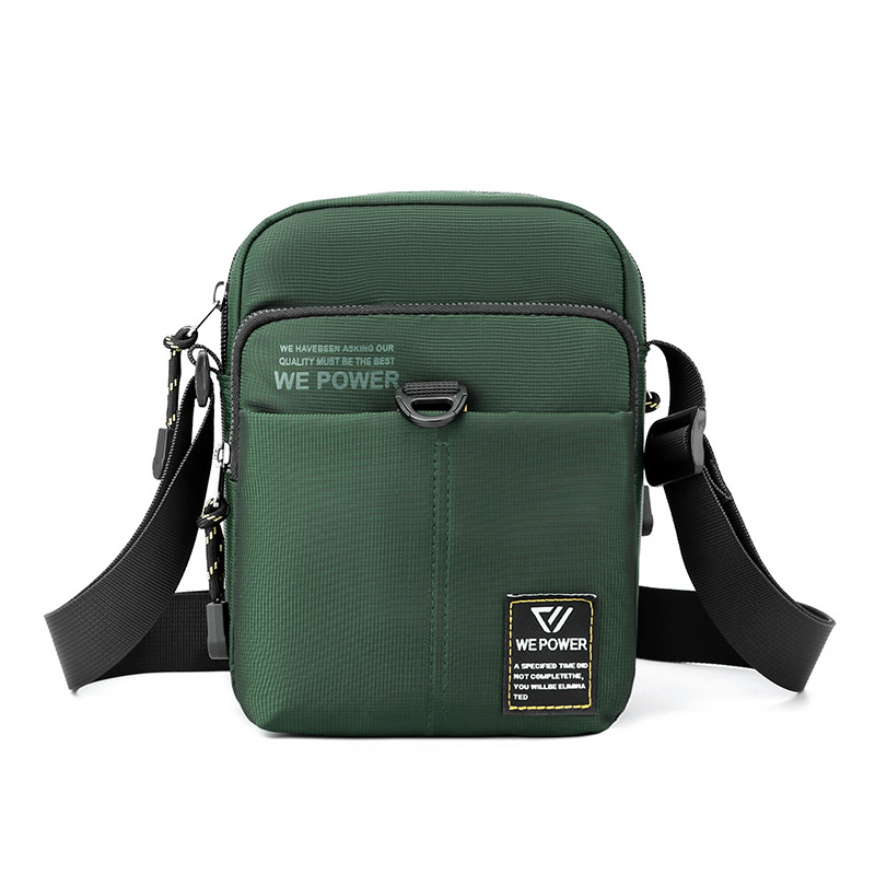 WEPOWER mini bolsa de mensajero bolsa de tela de nylon para hombre bolsa de ocio para hombre bolsa de hombro para deportes al aire libre Mochila pequeña