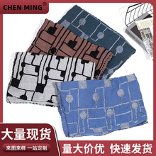 跨境爆款全棉绣花绣毛线大长围巾头巾披肩时尚百搭遮阳防晒保暖