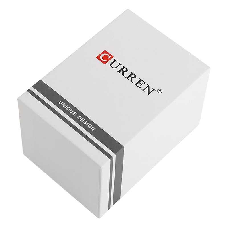 Caja para reloj CURREN, caja blanca para reloj, caja de regalo, bolso de mano, bolsa de papel