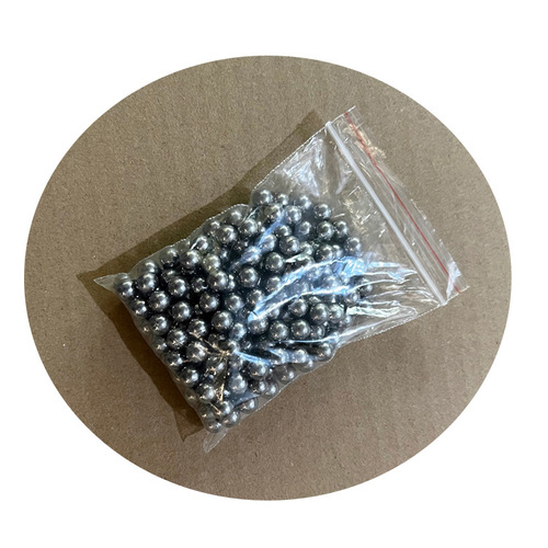 Steel ball shiny flat skin bow accessory 8mm solid rolling ball steel ball marble bullet bow steel ball 8mm 100 pcs/package