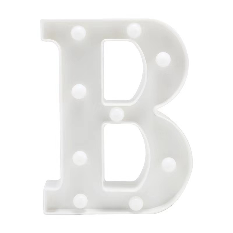 26 lámparas de letras INS viento digital modelado luz de atmósfera propuesta de boda fiesta de cumpleaños decoración de luces