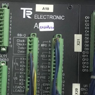 高宝印刷机TR Electronic D-78647 AK-40 IO模块 电路板维修