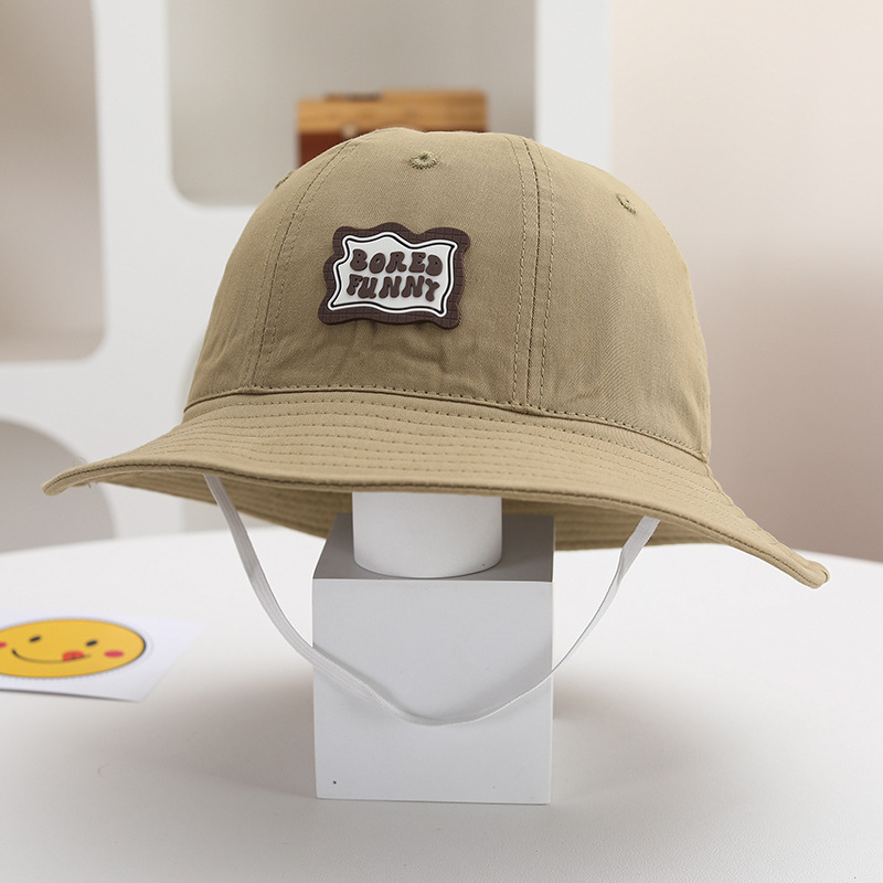 Sombreros para niños 2025 nuevo otoño invierno primavera otoño para niños coreanos mareas bebés engrosados sombrero pescador