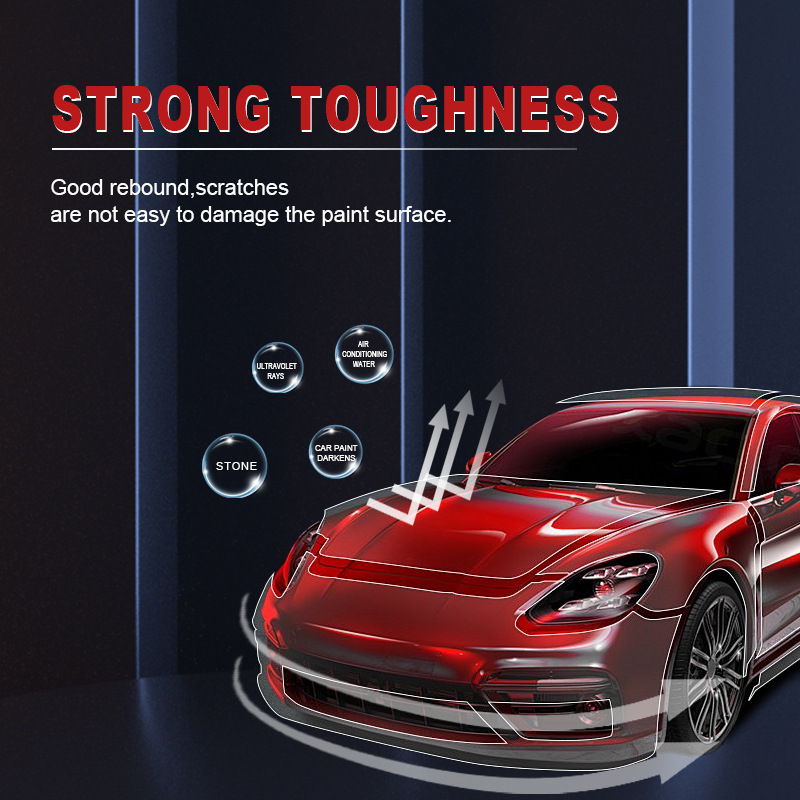 Cross-border Tesla pickup CybertruckTPU invisible car jacket full car paint mask protective film special car