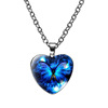 Necklace heart-shaped heart shaped, pendant, accessory, Aliexpress, European style, wholesale