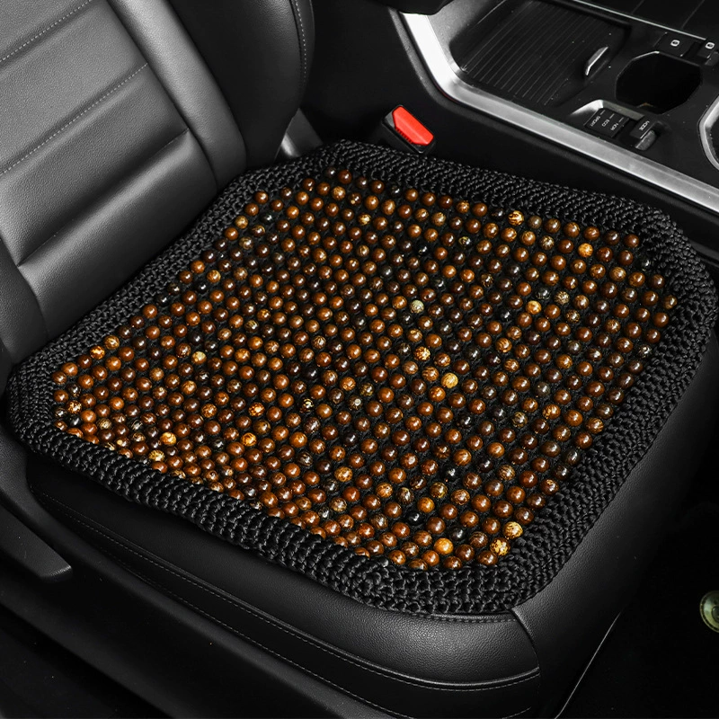 Бодхи Автомобильная Подушка Деревянные Бусины Маленький Человек Талия Один Кусок Без Спинки Набор Из Трех Частей Грузовик Автомобильная Подушка Летний Прохладный Коврик