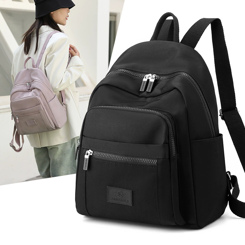 Капacious nylon school bag, travel bag, worn on the shoulder, for import