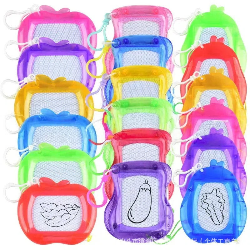 Трансграничные новые детские магнитные маленькие доски для рисования брелок детские магнитные граффити мини-письменные игрушки