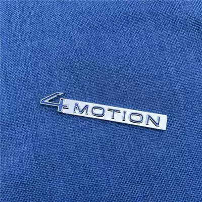 Suitable for Volkswagen Tayron X, Car logo - standard-four-wheel-drive-badge-blue-and-silver