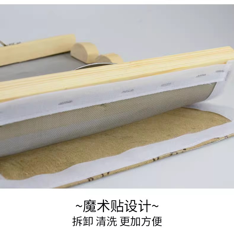Wooden Du Meridian Moxibustion Tool Ginger Moxa Back and Abdominal Apparatus Unisex Short and Long Sizes quality and texture