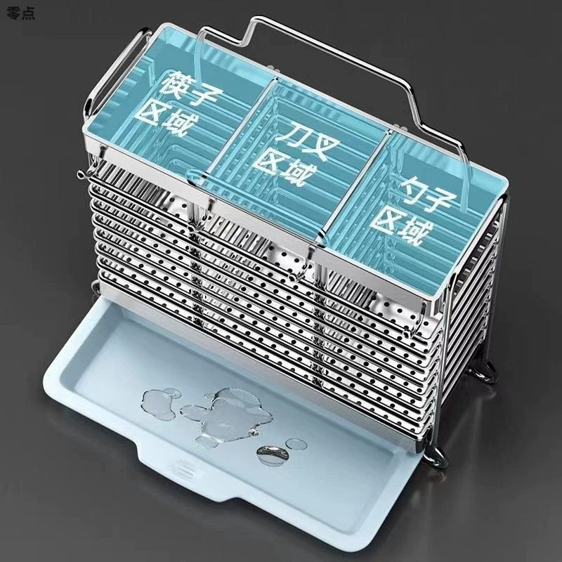 Chopsticks stainless steel, storage box, spoon